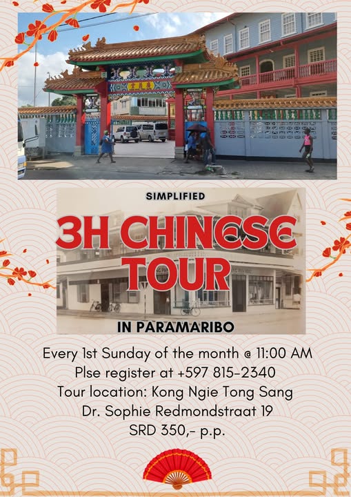 Extra 3H Chinese Tour Paramaribo