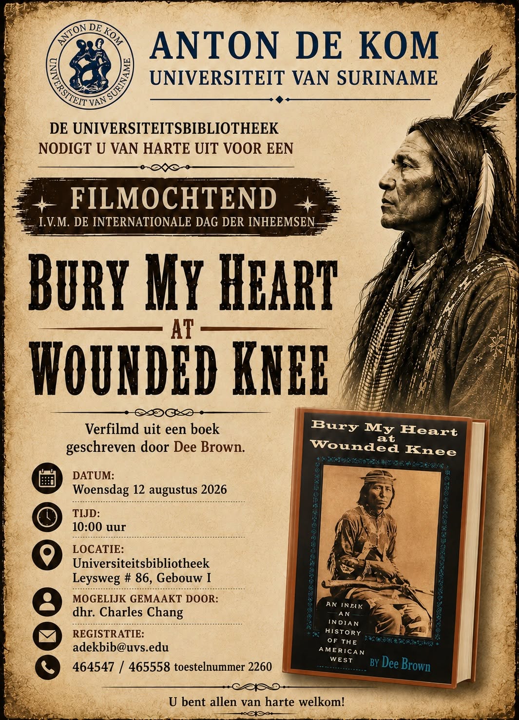 Bron: officiële flyer (Universiteitsbibliotheek AdeKUS)
